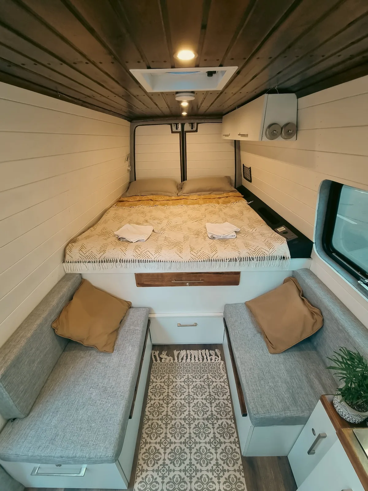 Geo Campers Handcrafted Campervan, open photo 3