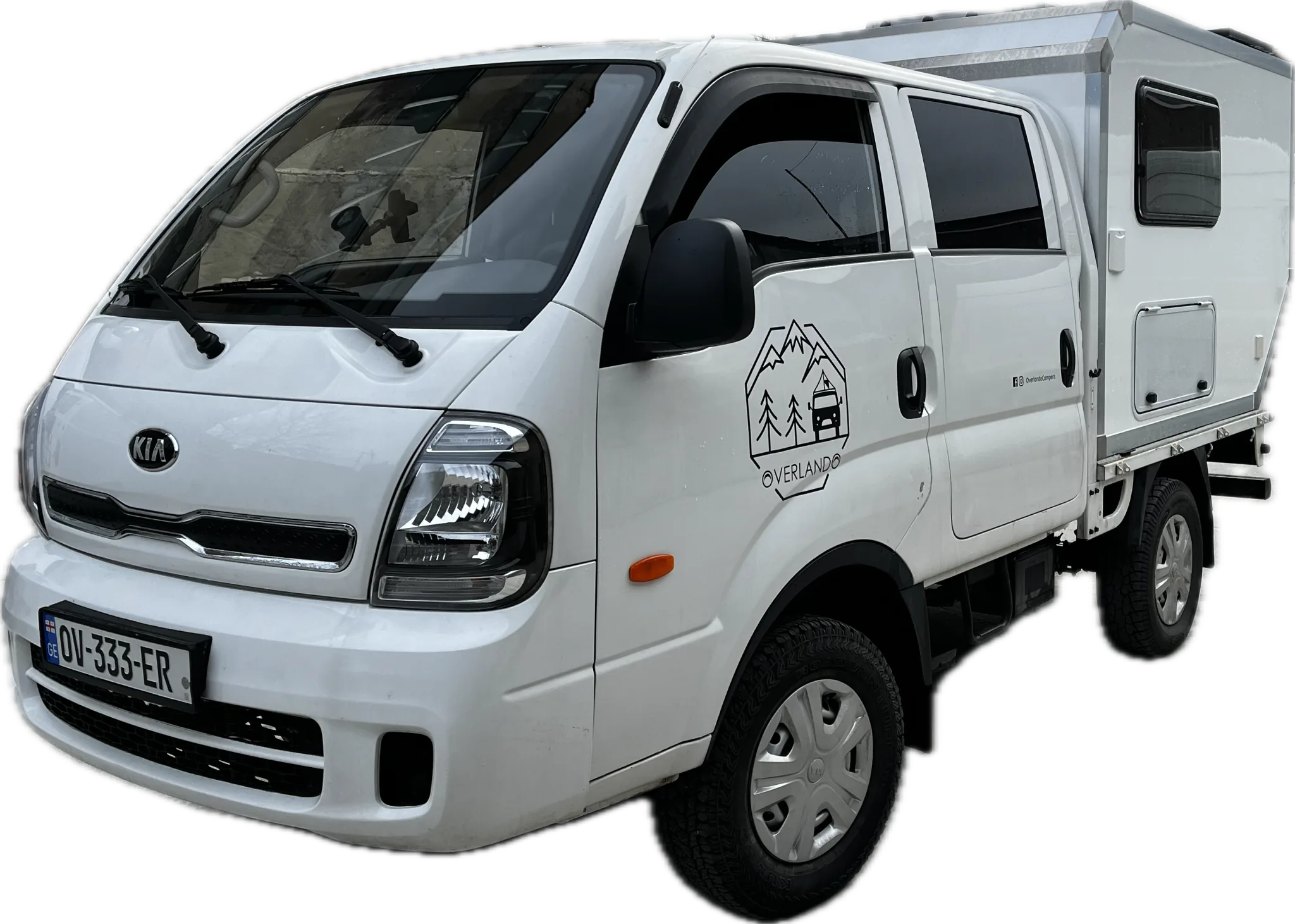 Overlando KIA Bongo Microcamper, open photo 4